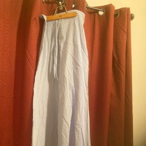 Maxi Skirt - beautiful light blue gauze fabric